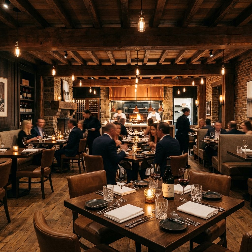 Salão do restaurante La Parrilla del Uruguay